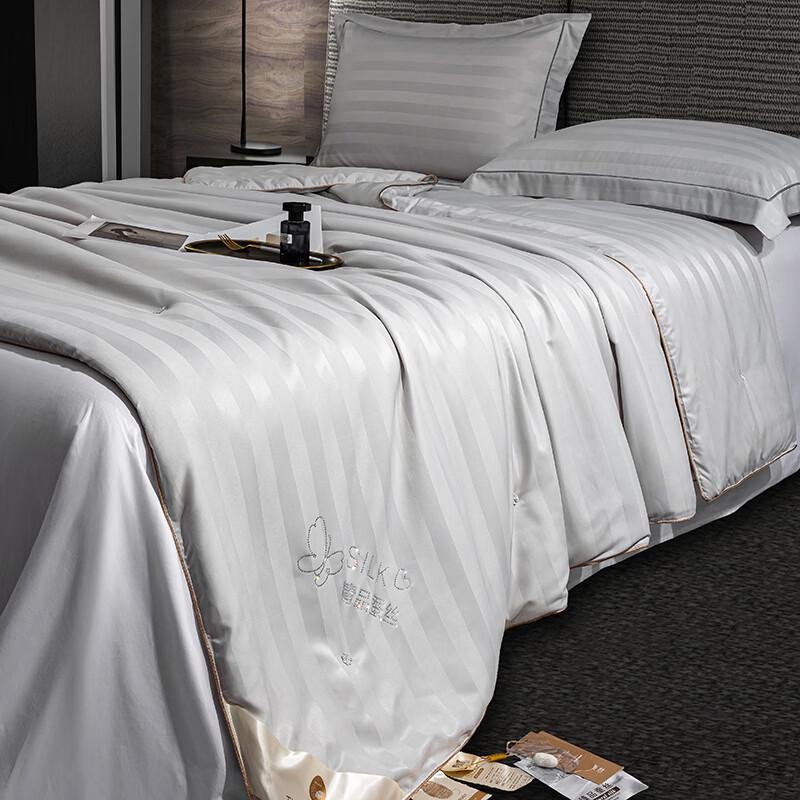 Southern Life 60S Satin Tussah Silk Summer Comforter