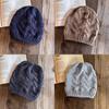 Winter Knit Hat For Men And Women Pure Color Warm Beanie Fashion Casual