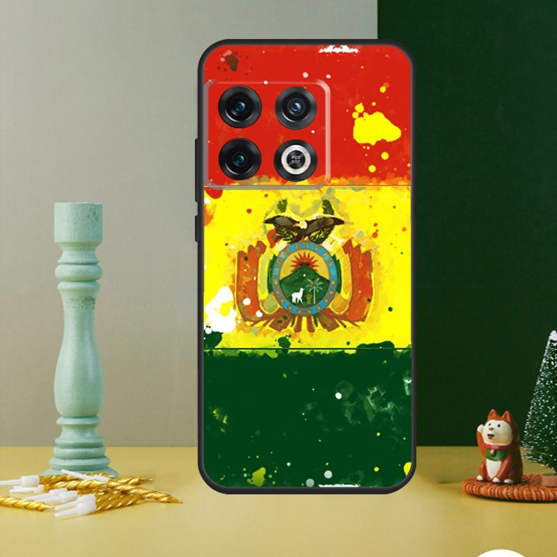 Bolivia Flag Phone Case For OnePlus 13 13R 12 12R 11 9 10 Pro 8T 9RT 10T 10R Nord 4 CE 2 3 Lite N20 N30