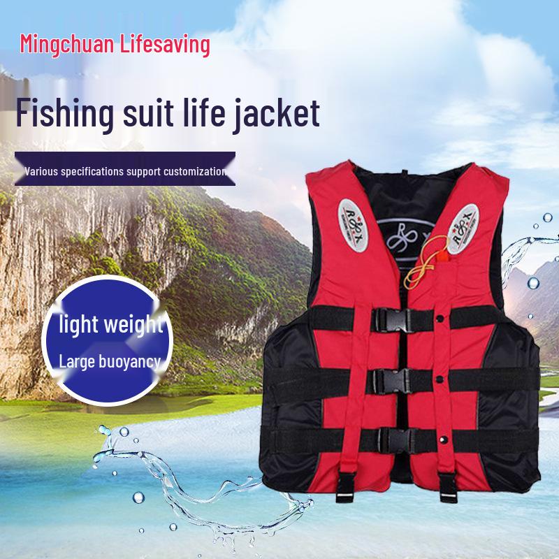 

Adult Fire Life Jackets for Rafting - Available in Various Colors No