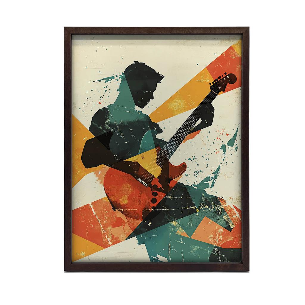 Plakat Muzyczna Pasja Plakat Muzyczna Pasja, 30X40 Cm, Bez Ramy, Papier Matowy 230 Gsm