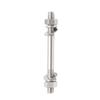 304 Stainless Steel Double-Ended Bolt & Nut Set