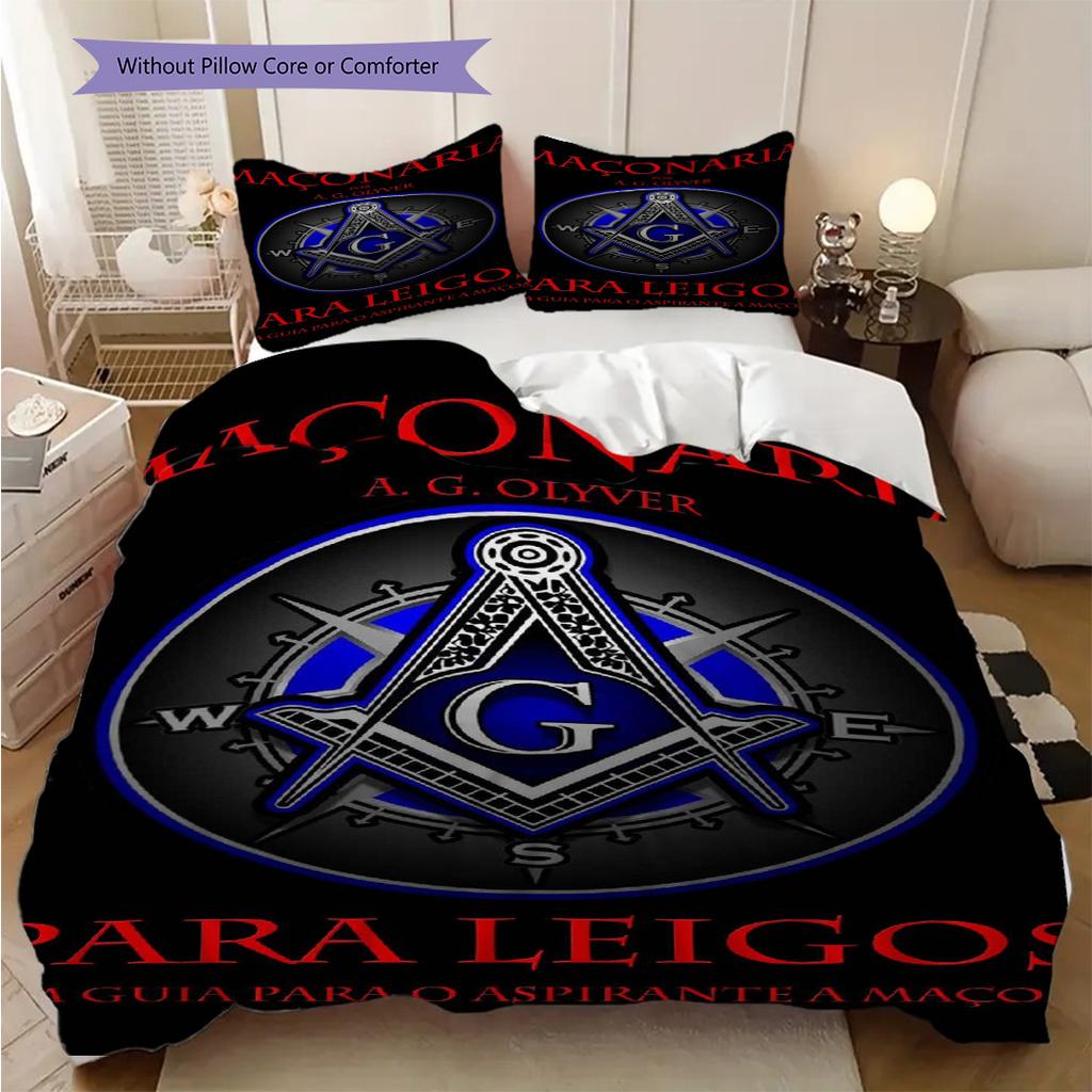 Eye Providence Masonic Symbol Bedding 1 Duvet Cover 2 Pillowcase Without Core Christmas Birthday Gift Duvet Cover And Pillowcase Bedding Set
