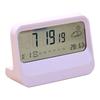 Alarm Clock with Weather Date Digital Clock Large Display Battery Operated Desk Clocks for Bedroom Livingroom Office