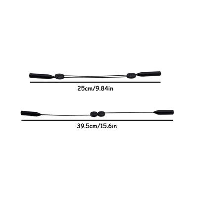 1PC Cordon de Lunettes Antidérapant Ajustable Universel Cordon pour Lunettes de Soleil de Sport Unisexe Support Lanière Cordon