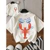 Fashion Versatile Women's Printed Top Short Sleeve Cotton Comfortable T-Shirts Women’s