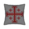 Jesus Christian Cross Faith Jerusalem Cross Square Pillow Cases Cushion Cover Creative Zipper Decorative Pillowcase For Car