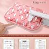Bolsa de Água Quente de Pelúcia Fofa à Prova de Explosão para Meninas - Aquecedor de Mãos e Conforto Abdominal