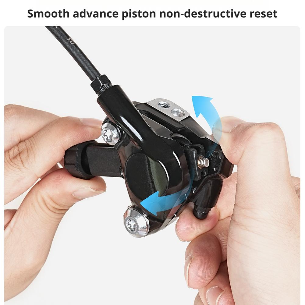 High Strength Alloy Bicycle Hydraulic Brake Pad Spreader Tool 360° Rotatable For Oil Disc Piston Reset & Brake Caliper Repair