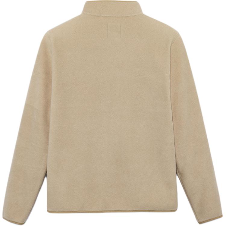 Timberland Outdoor Casual Slim Fit Fleece Long Sleeve Knit Shirt Men Tops Licorice-Yellow A44VP-DH4