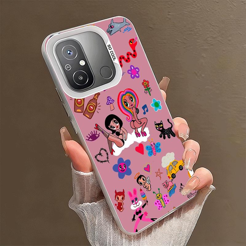 

Karolg M-Manana Sera B-Bonito Soft Phone Case for Xiaomi Redmi 15C 15 14C 13C 12C Poco X5 X6 X7 Pro X3 F8 F7 Ultra M8 13 12 Cove Xiaomi Redmi 12C