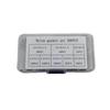 Mei Qingxiao Cross-Border Black & White Nylon Washers Set - 500 Pieces