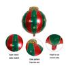 Christmas Light Bulb Aluminum Foil Balloons - Party Decoration Set