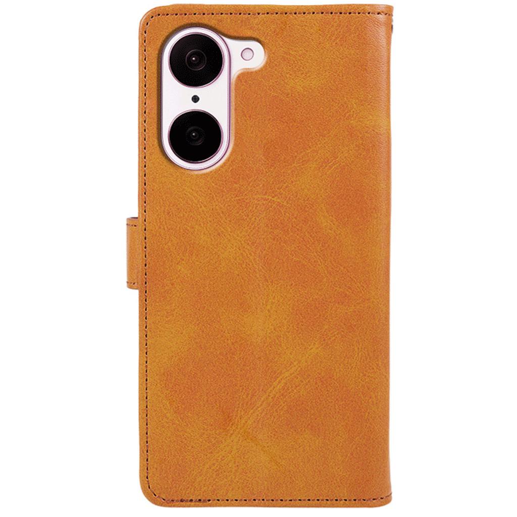 Pro OnePlus Nord CE5 5G/Ace 5 Racing 5G Pouzdro Textura telecí kůže PU Kůže Peněženka Kryt na telefon s poutkem na zápěstí