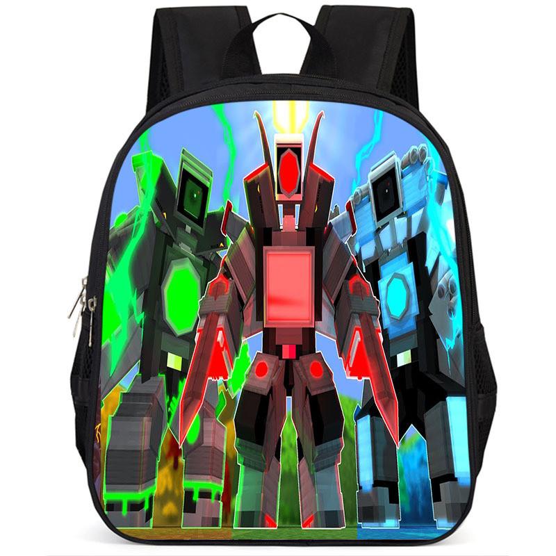 Wytrzymały Materiał Oxford Titan Plecak na Monitor Modny Unisex 15-calowy Tornister Szkolny