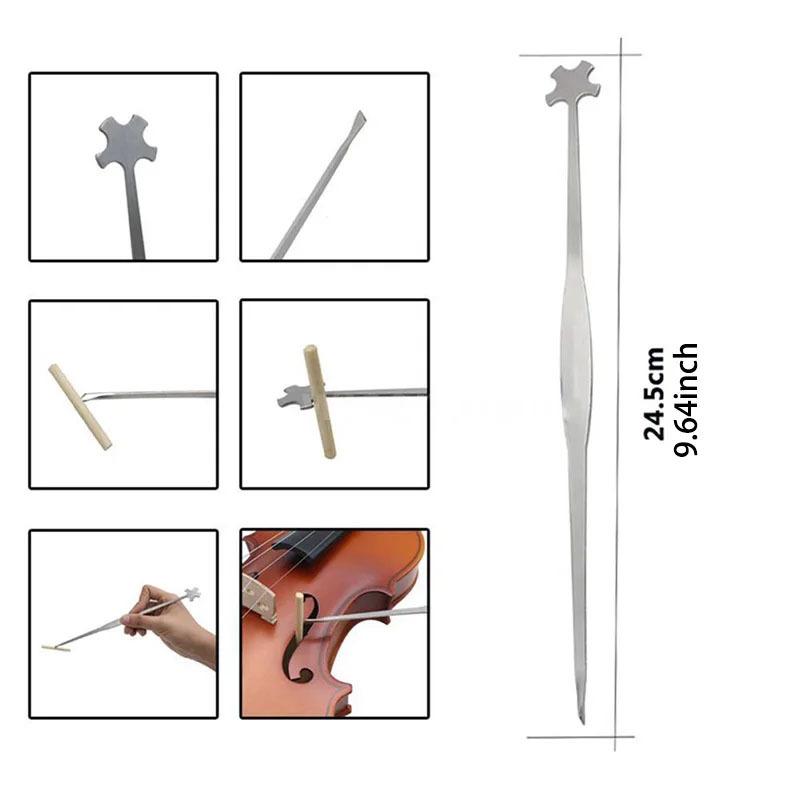 Cello Soundpost Hook Soundpost Installation and Adjustment Tool Tool for Adjusting Flexible Violin Soundposts