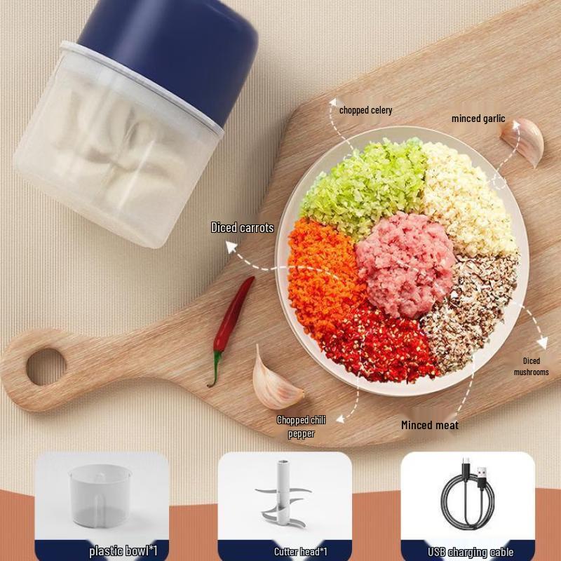 ZISIZ Electric Garlic Chopper