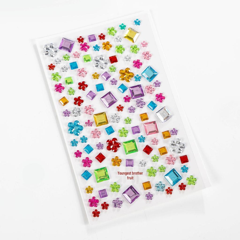 Children's DIY 3D Cartoon Bracelet & Phone Diamond Sticker Set