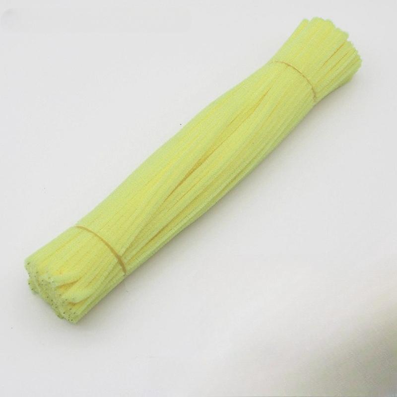 500pcs Chenille Stem Pipe Kids DIY Creative Chenille Sticks Cleaners Kindergarten Educational Handmade Material Plush Strips