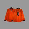 Retro jersey, football jersey, classic nostalgic replica Thai jersey, game training jersey, short-sleeved sportswear.
