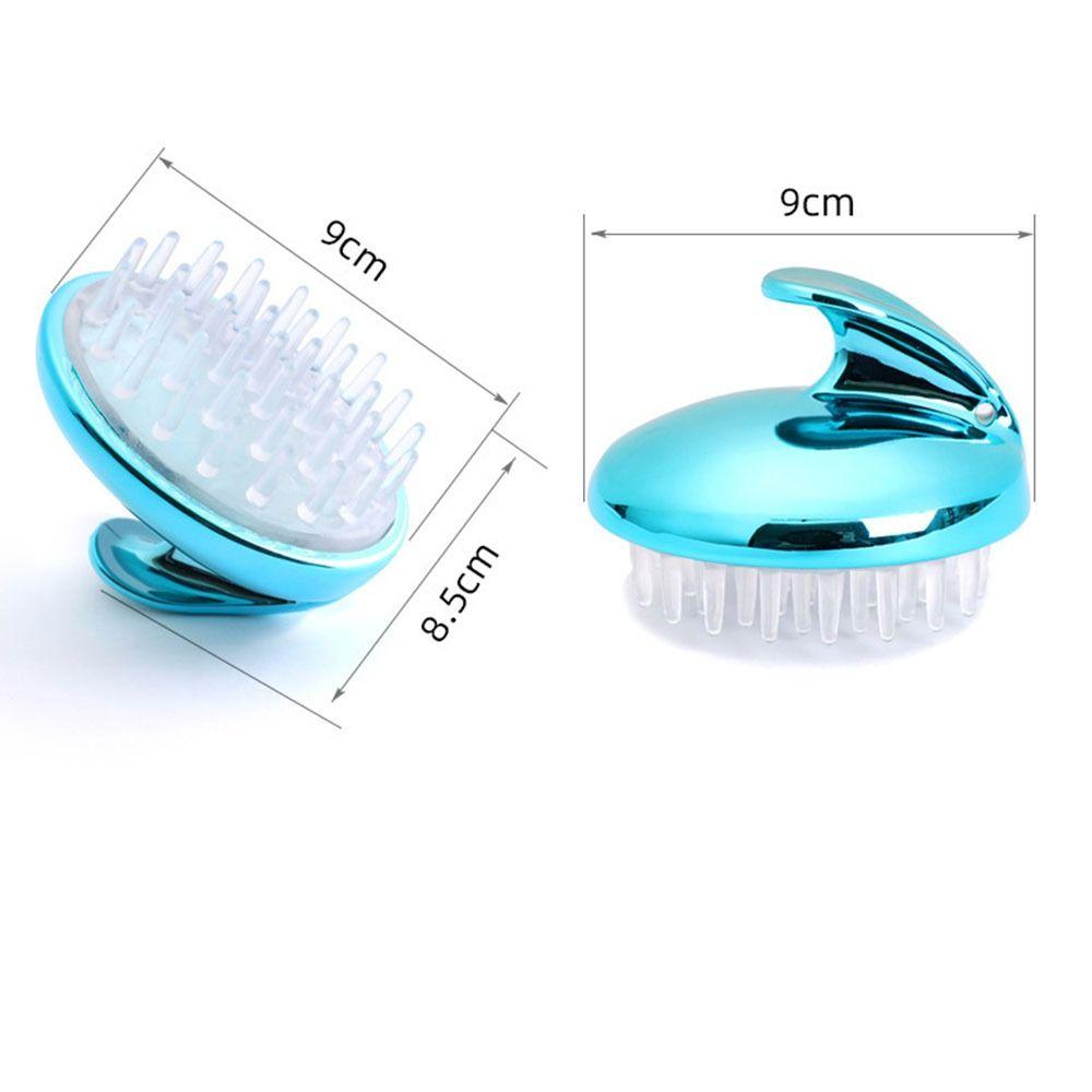 Handheld Silicone Massage Comb SPA Hair Washing Comb Soft Shower Brush  Women