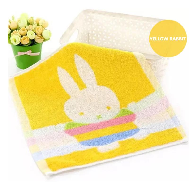 5er-Pack Kinderhandtücher Reine Baumwolle Quadratische Handtücher Weiche Niedliche Cartoon Saugfähige Handtücher Badetücher Handtücher für Kinder Leuchtende Farben Handtücher