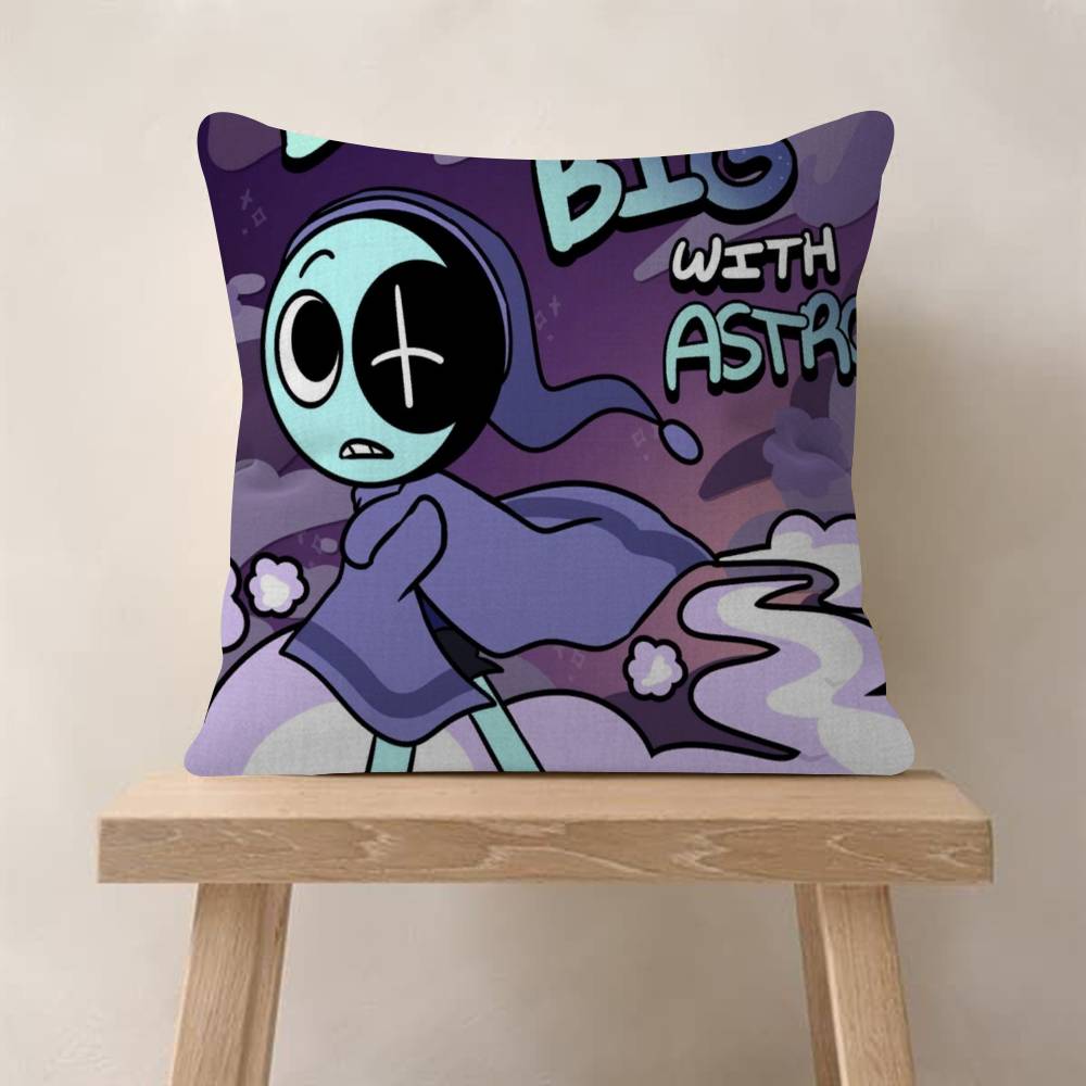 Popular Game DDandys World Pillow Gift Home Office Decoration Pillow Bedroom Sofa Car Cushion CoverPillow Case