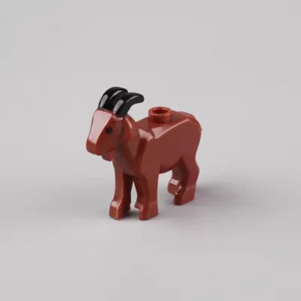Animal Building Blocks City Small Large Ornaments Panda Dog Sheep Pig Cow Zoo Deer Mount Crocodile Tiger Wolf Eagle Boy Gift Toy