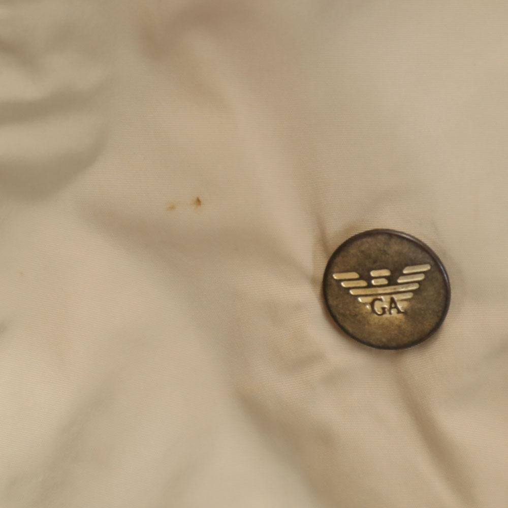 Armani Jeans Trench Coat 44 Beige Women Used