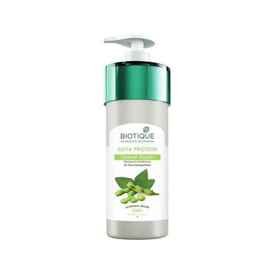 Shampoo condizionante alle proteine di soia: per capelli secchi e danneggiati (800 ml), Shampoo e balsamo riparatore intenso alle proteine della soia,