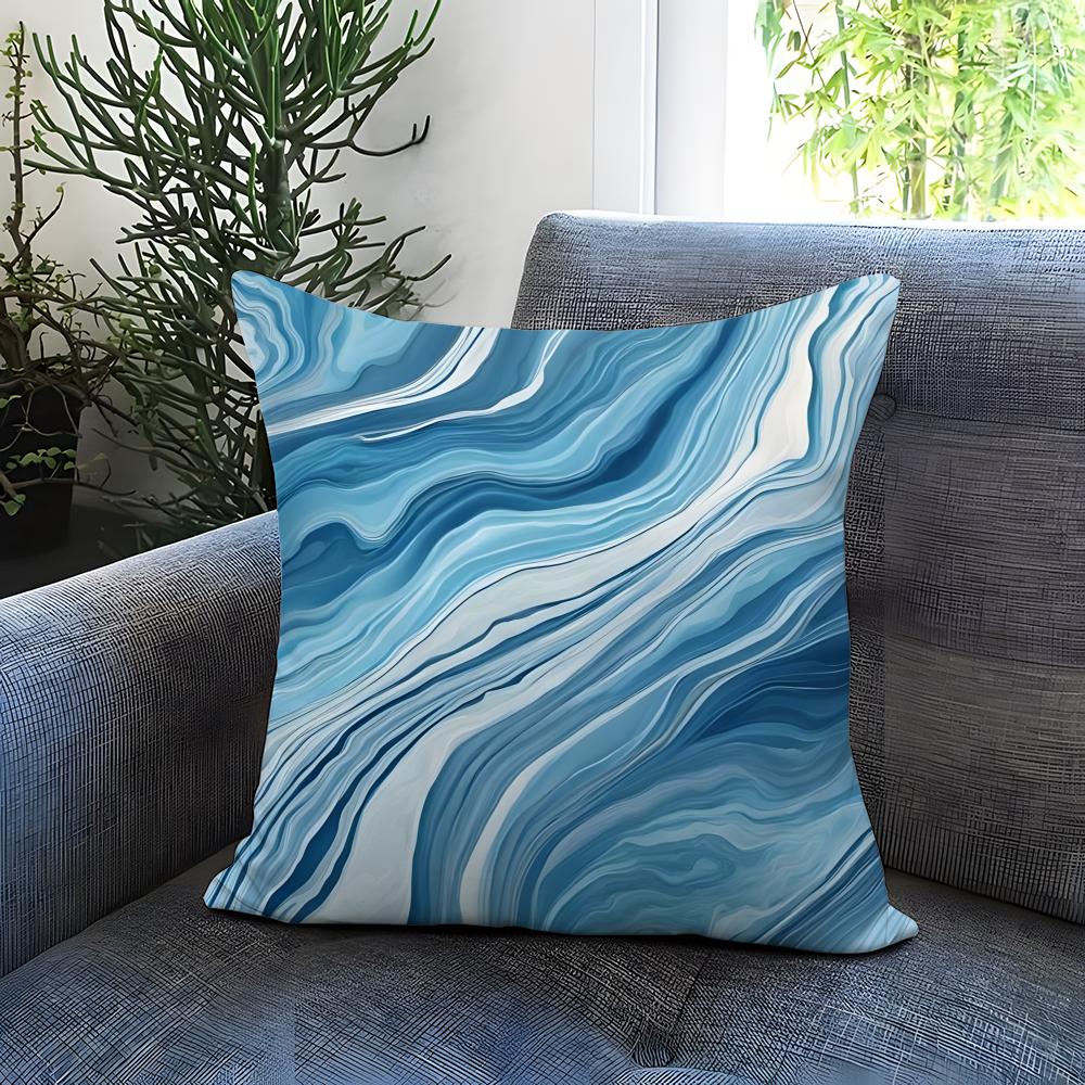 Abstract Texture Cushion Cover Comfortable Reversible Pillow Cover Ideal for Car Sofa Bedroom  Beyond