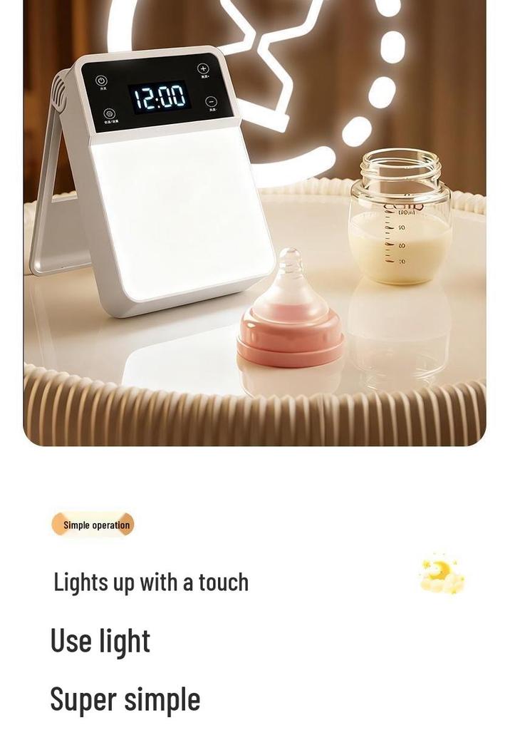 Multifunctional Eye-Caring Touch Desk & Night Lamp with Stepless Dimming and Charging Features