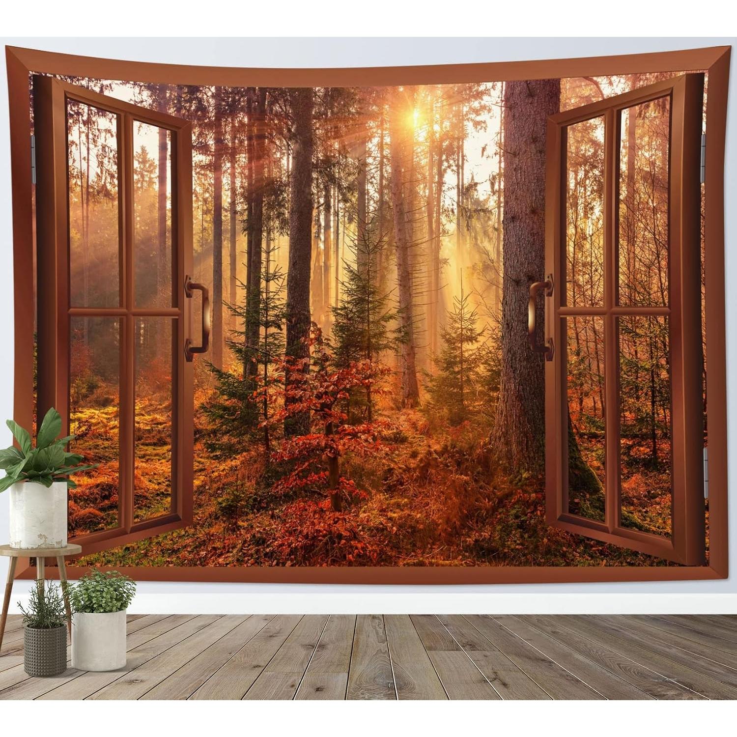 Tapestry of autumn maple 75x100