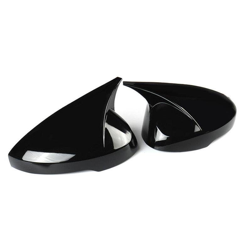 

22 Civic Carbon Fiber Rearview Mirror Cover - Gloss Black