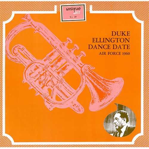

LP Record DUKE ELLINGTON Dance Date Air Force 1960 UJ27 Unique Jazz Israel Jazz Used