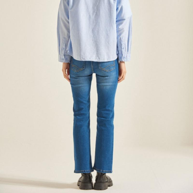Edwin Women Mid Rise Bootcut Stretch Denim Set 3pcs