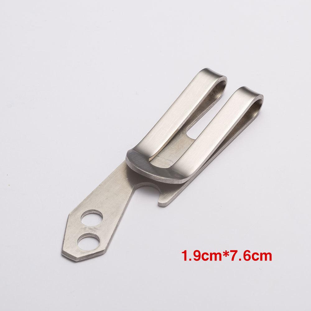 Quality Stainless Steel Metal Money Clip Fashion Brass Cash Clips Bank Card Money Holder Wallet Multifunctional Bill Steel Clamp
