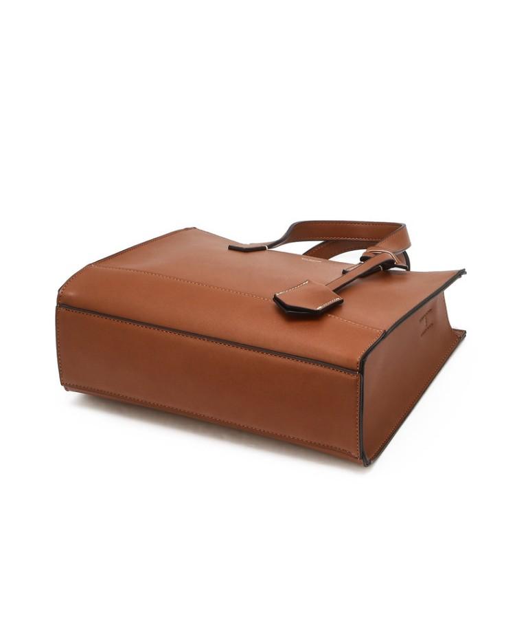 Hazzys Men Acc Brown Logo Contrast Crossbody Tote Bag Hjba6F890W3