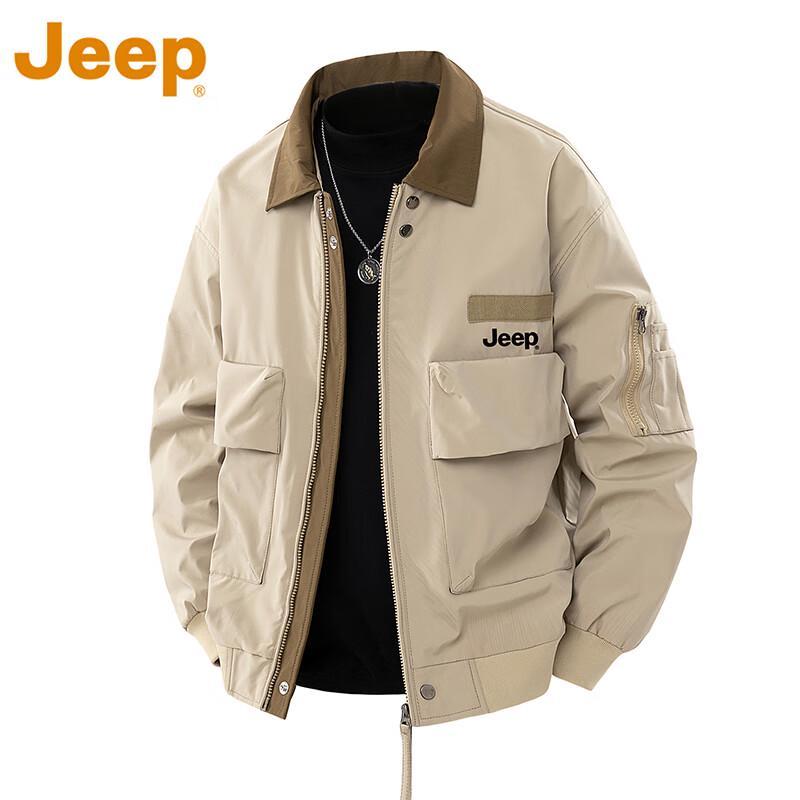 

JEEP Men s Color-Block Workwear Jacket M