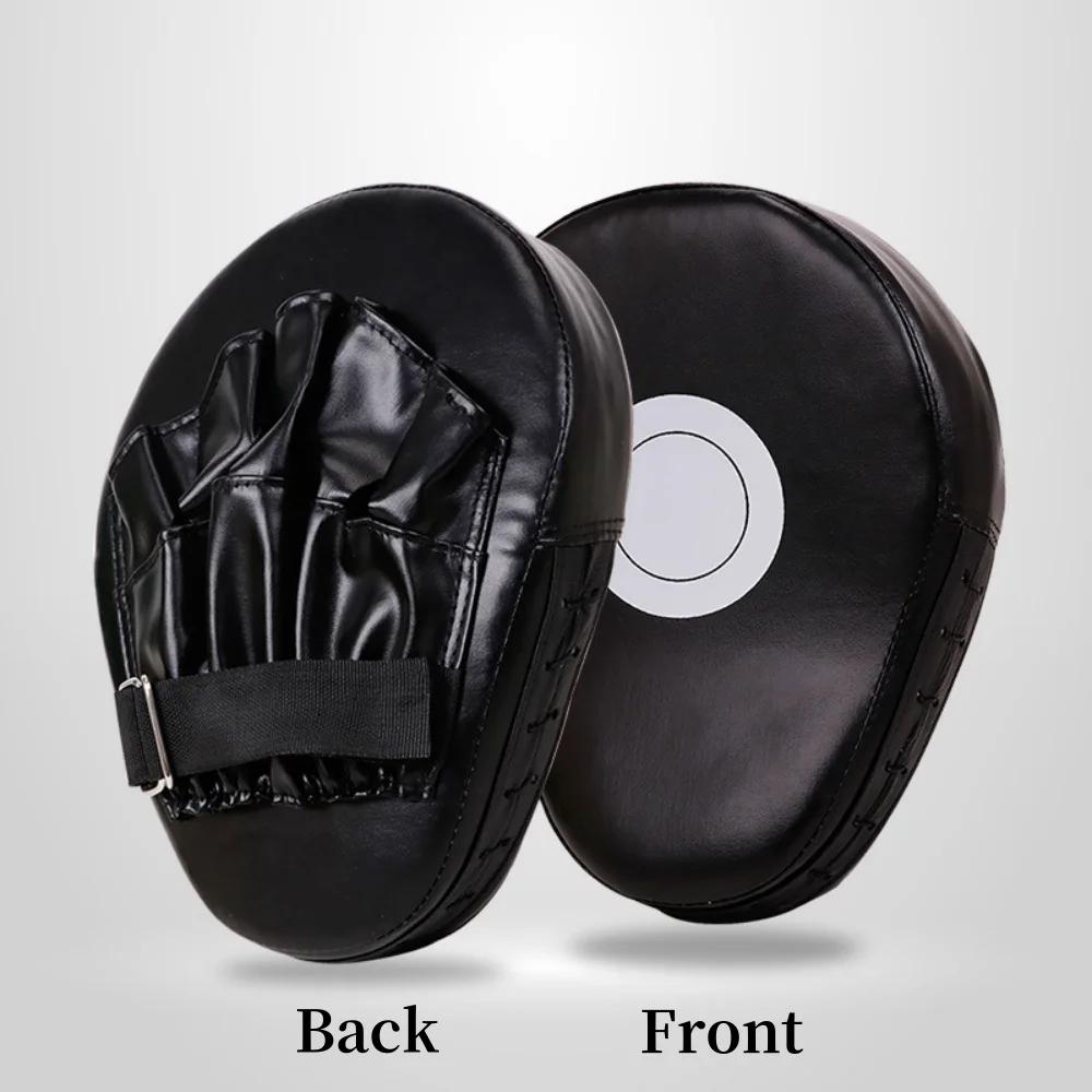 1/2PCS PU Boxing Hand Target Wear Resistant 5-Finger Hand Target Punching Mitts Boxing Focus Pads for Boxing MMA Muay Thai