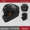 Deaite Men's Warm Winter Full-face Electric Vehicle Helmet