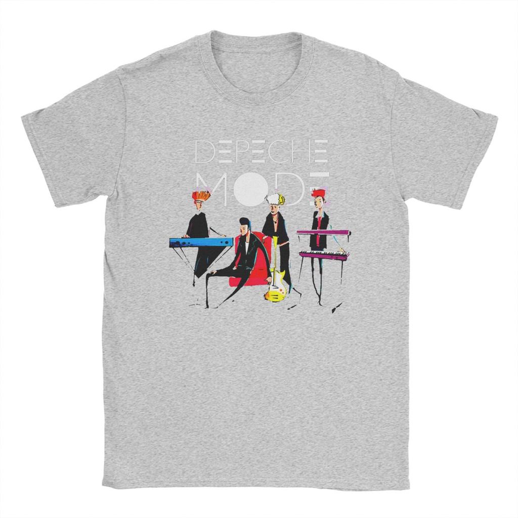 Kreatywne Depeches Cool Moded T-shirt dla Mężczyzn Okrągły Dekolt 100% Bawełna T-shirt Krótki Rękaw Koszulka Prezent Urodzinowy Top