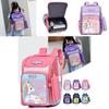 Adorable Cartoon Space Backpack For Kids Lightweight Durable Design For School Use