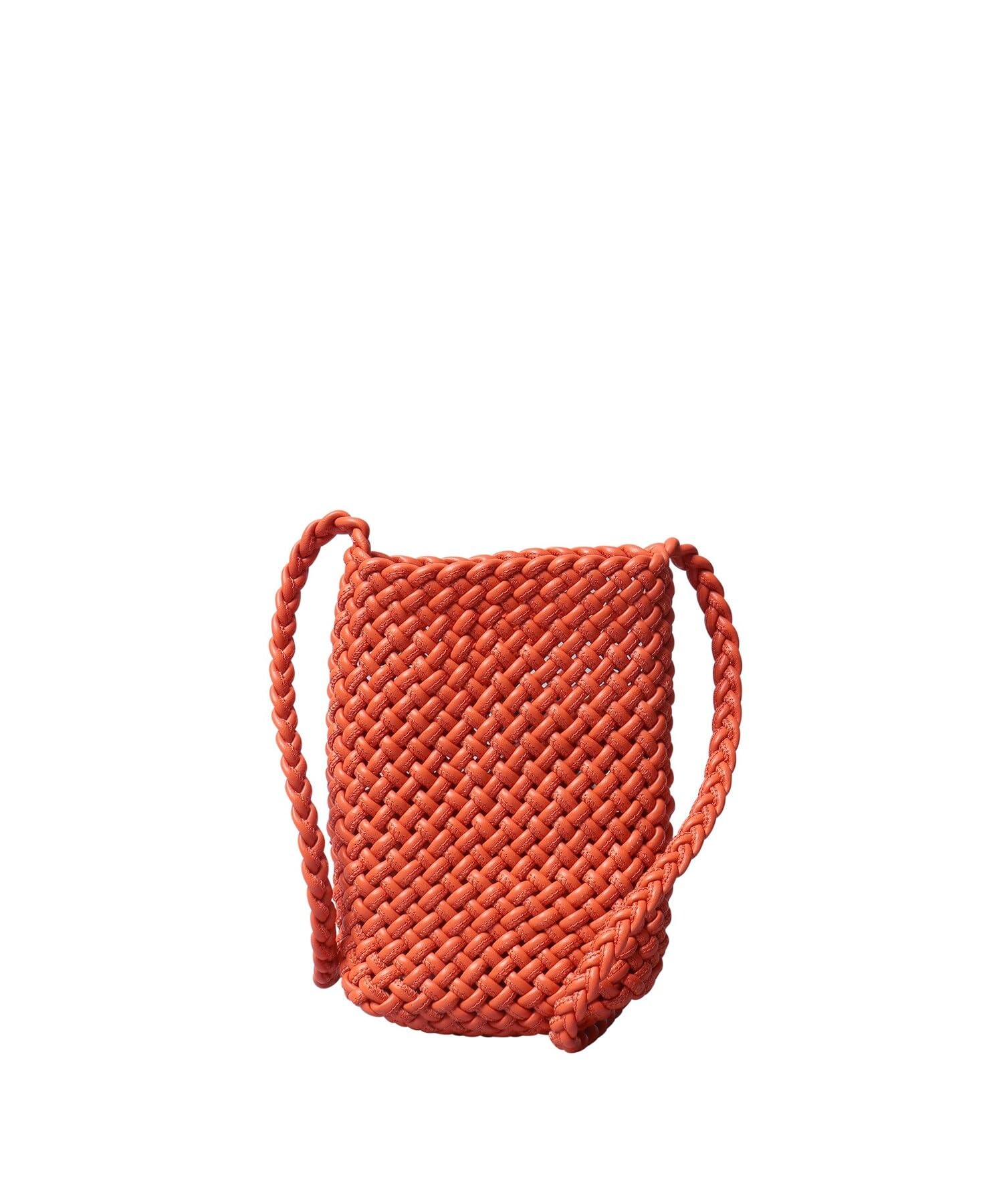 

Сумка на плече Nappa Mini Leather Shoulder Bag for Smartphone Mesh S Genuine Leather P2531303 Orange 01 than [HIROF] [Brezza Lace] Жіноча (067) (менше