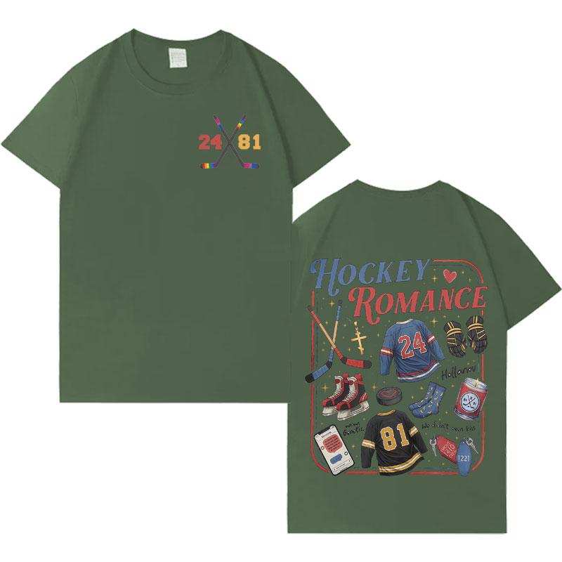 Heated Rivalry Ilya Rozanov Shane Hollander Trendy Clothes Hipster Men Women Romance High Quality Tee Shrits ONeck Punk Tshrits