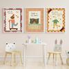 Silly Goose Deeply Loved by Jesus Nursery Wall Art Pictures Christian Nursery Decor Cute Goose Bunny Bear Poster Kids Prints