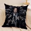 JJohn WWick Cushion Cover Soft Plush Fabric DoubleSided Printed Cushion Covers for All Seasons Home Decor