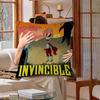I-Invincible Cartoon Cushion Cover Polyester Sofa Cushions Decorative Throw Pillows Home Decoration Pillowcover