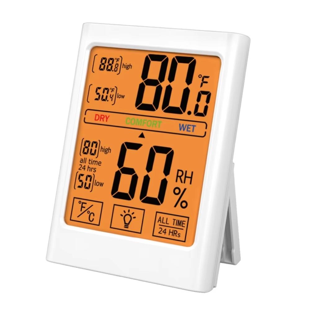 Temperature And Humidity Meter Wireless Indoor Outdoor Backlight Magnetic Digital LCD Temperature Sensor