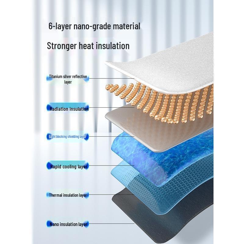 Folding Car Sunshade Umbrella for Driving School Vehicles
